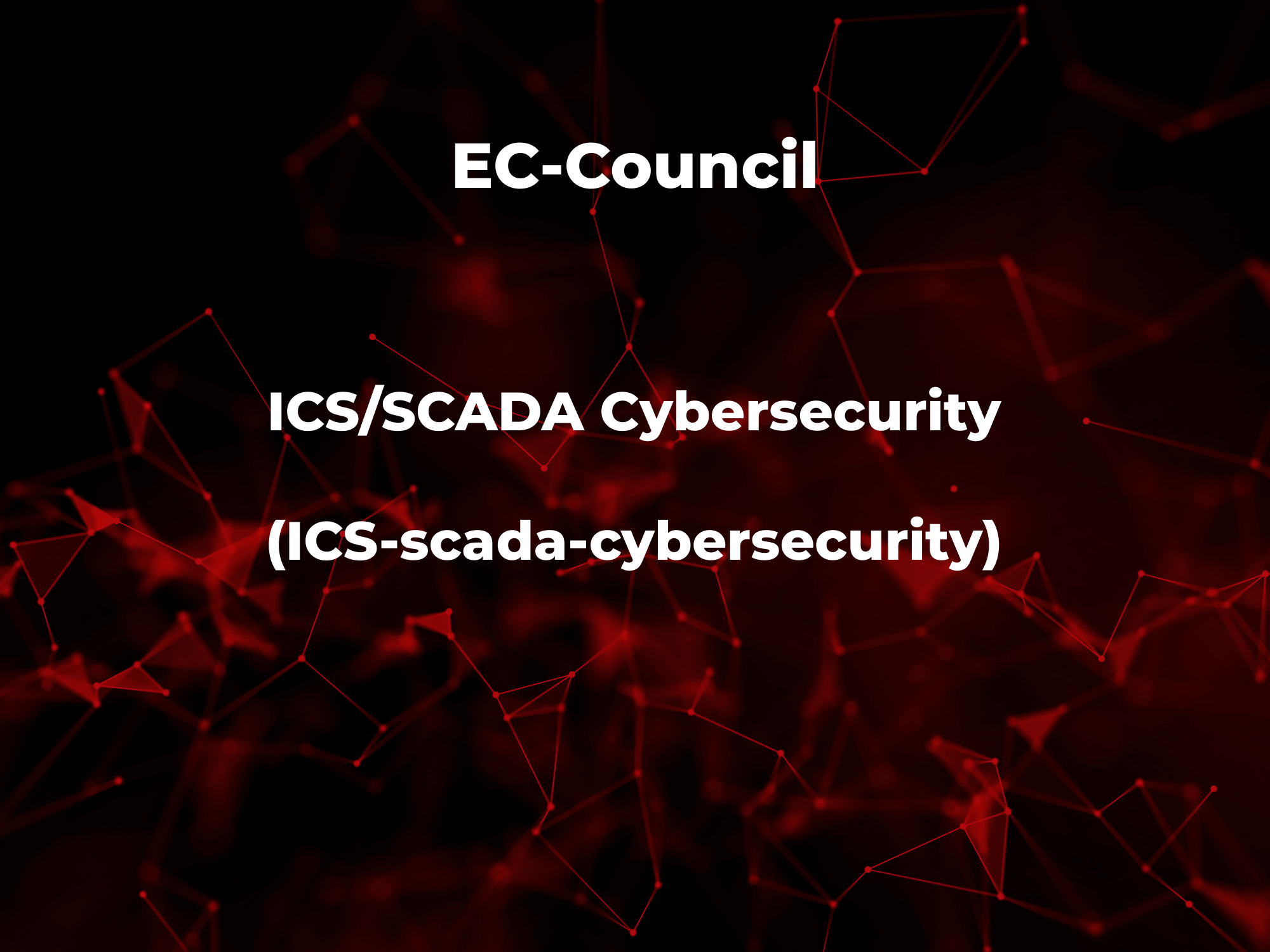 ICS/SCADA Cybersecurity